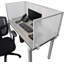 Panneau d'intimité en polycarbonate fixé au bureau-16490129-16490132-16490147
