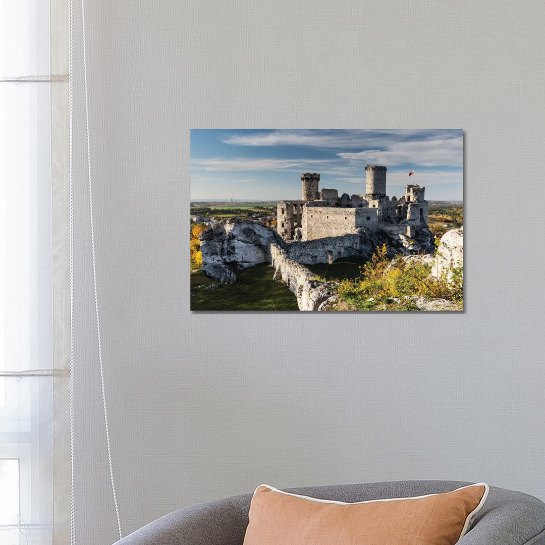 Ogrodzieniec Castle, Jura, Poland by Mikolaj Gospodarek - Wrapped Canvas Print