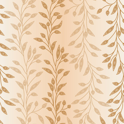 Little Leaves Wallpaper Floral Tile