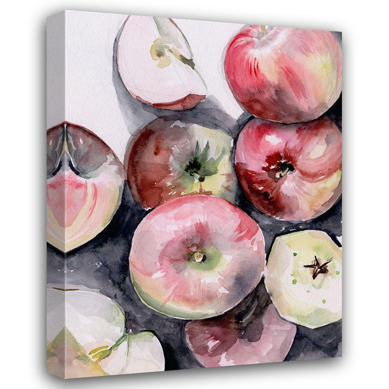 «Red Barrel Studio® Parker, Jennifer Paxton Gallery, art sur toile tendue: Fruit Slices I, H 47 po x l 36 po