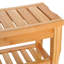 Banc de douche en bambou 19,75 po The Wilson