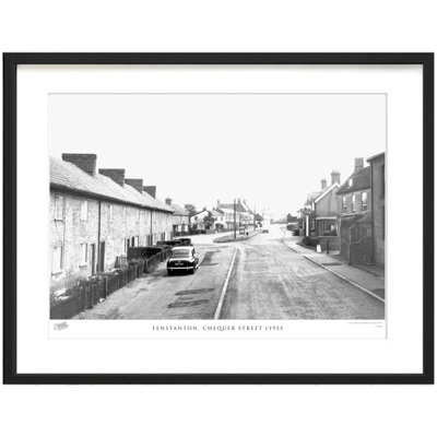 Fenstanton, Chequer Street C1955 by Francis Frith - Single Picture Frame Print