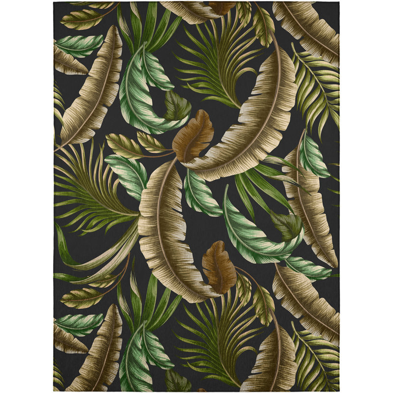 Tapis intérieur / extérieur Braggs, Rectangle 5 pi x 7 pi 6 po