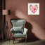 Art encadré sur toile Trinx Tavoletti, Anne, Teaching is Heart Work I-693563665