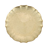 Baroque Handmade Glass Dinner Plate