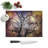 Tempered Glass Weeping Willow Tree in Abstract Chopping Board-49162145