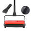 Carpet Sweeper Manual, Floor Sweeper with 300 ml Dustbin Capacity Easy to Empty, 17cm Cleaning Width for Home Office Carpets Pet Hair Dust-810620088