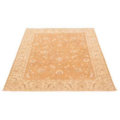 Chobi Finest Brown Rug 6'6" x 7'9"