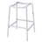 Staten Chrome Backless Bar Stool (Set of 2)