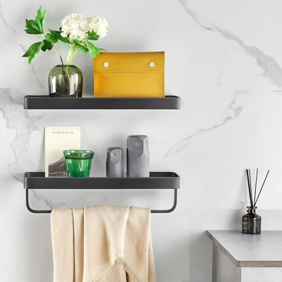 Bathroom Shelves Wall Mounted Glass Shelf