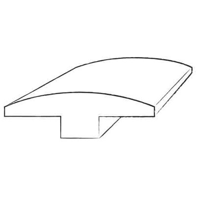 0.63 x 2 x 78 Hickory T-Mold -  Shaw, 2928878002