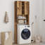 Awaah Solid Wood Freestanding Linen Cabinet-901046751