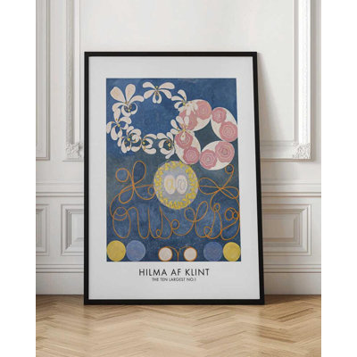 Hilma af Klint - The Ten Larmost No. 1 - Art botanique abstrait
