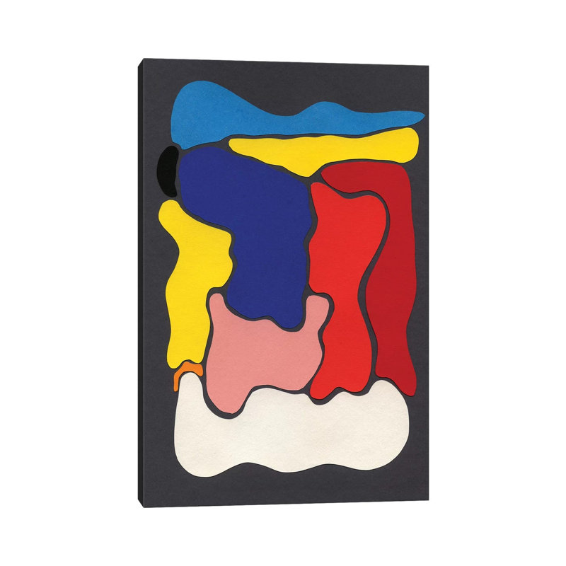 Coloured Forms On Grey, 66.04 cm H x 45.72 cm W x 1.905 cm D, Does Not Apply