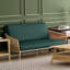 Housse pour canapé-lit réversible en tissu de polyester réversible avec fermeture à glissière 3 côtés-96484501-87758523