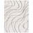Ashal Abstract Cream/Gray Area Rug-1598183063