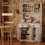 71" Tall Freestanding Kitchen Cabinet White