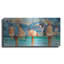 Art mural en métal Beachcrest Home ™ «Mesdames après-midi II» par Ronald West-495572126