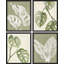 «Tropical Monstera», feuille verte sauge, impression 4 pièces-90691771-90691773