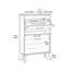 Armoire de rangement pour chaussures 23,6 "Mid-Century-84639128