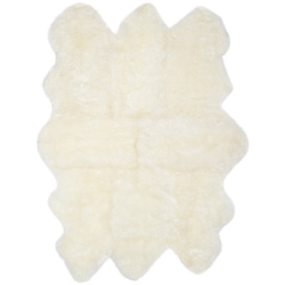 Mera Sheepskin Natural Rug