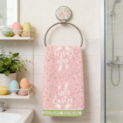 Easter-themed Decorative Kitchen Towels Fresh And Stylish Hand Towels For Spring And Summer Microfiber Tea Towels Suitable For Easter Decoration