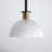 Anderle 1 - Light Single Dome Pendant