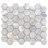 Recycled Honeycomb 1.88" x 1.88" Glass Hexagon Mosaic Wall Tile-90908489