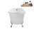 57.5'' x 29.5'' Soaking Acrylic Bathtub-83636127-83636115