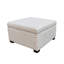 Repose-pieds de rangement carré à carreaux 30 po Owasso-1206624091-1206624423