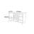 Modern minimalist tableware storage cabinet