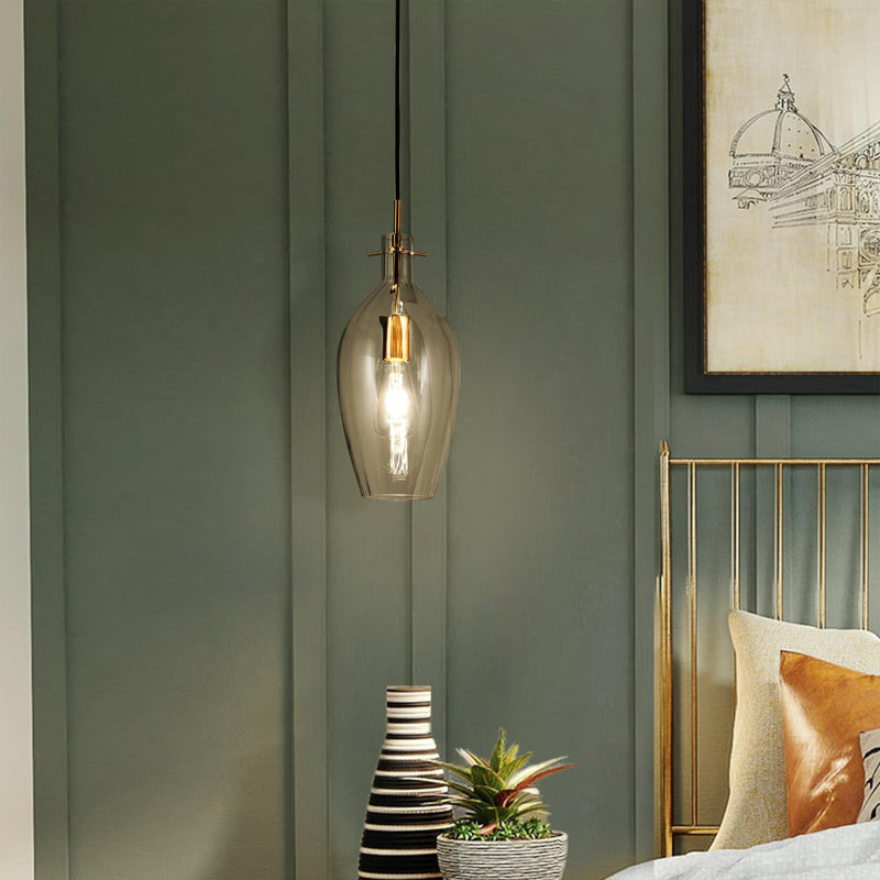 Meya 1 - Light Single Bell Pendant