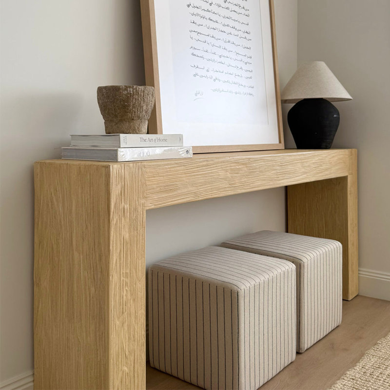 Console de style champêtre