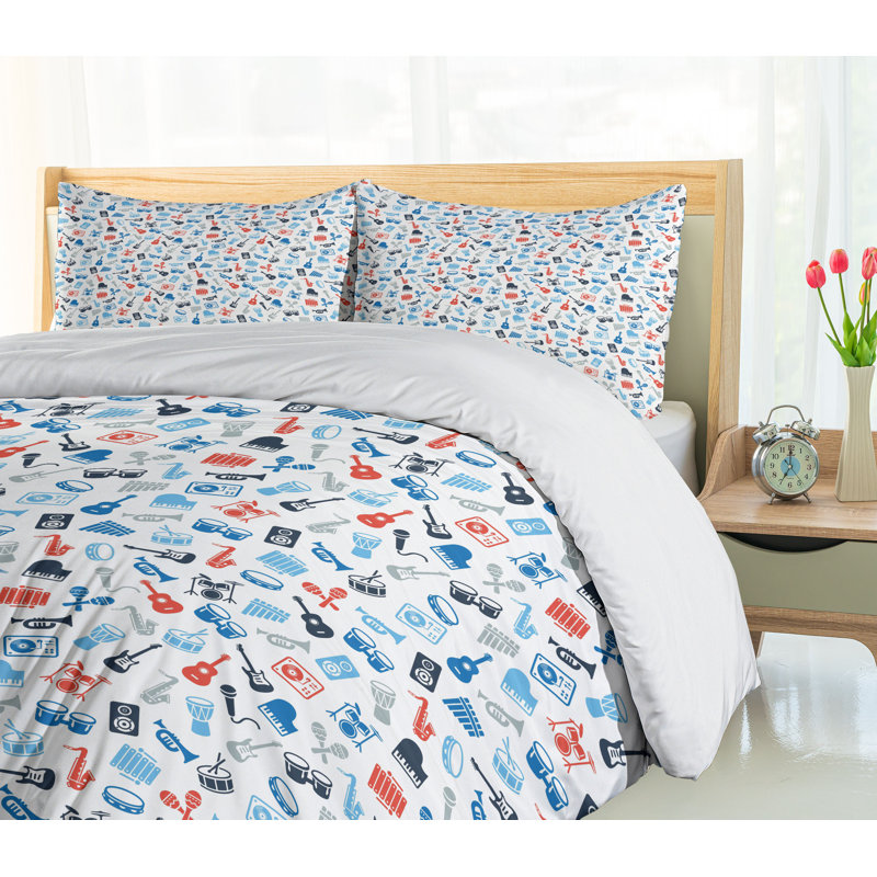 No Duvet Cover, California King Duvet Cover + 2 Standard Shams