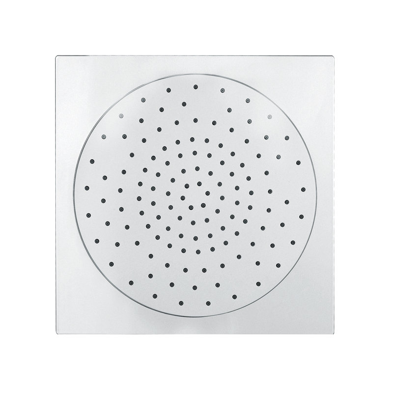 Kingston Brass Claremont 12-Inch Square Raindrop ABS Shower Head, Polished Chrome