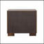 2 Drawers MDF Nightstand In Cappuccino Finish