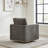 30.5" W Upholstered Comfy Swivel Club Chair-1985077491