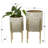 Atrell Metal Pot Planter (Set of 2)