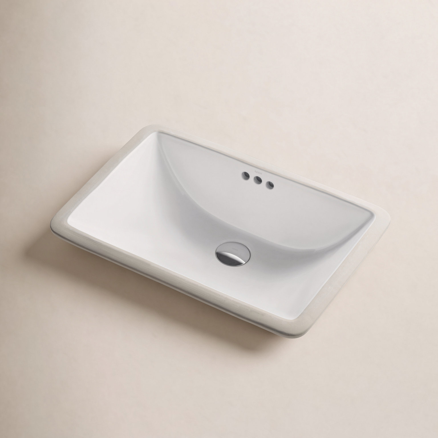 Elavo Rectangular Undermount Bathroom Sink