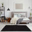 Myshaggy Collection Rugs Solid Design in Black-462240533