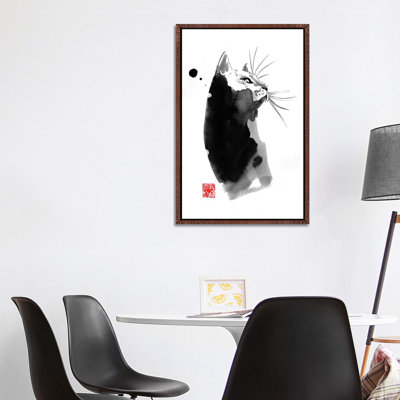 Spot Cat by Péchane - Painting on Canvas