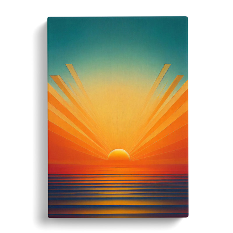 An Sunrise Vol.3 - Wrapped Canvas, 60cm H x 40cm W x 3cm D