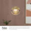 Palais 1 - Light LED Flush Mounted Sconce-77452242