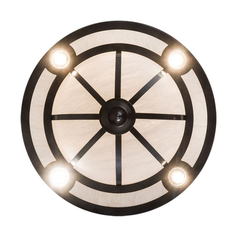 Toulouse 13 - Light Semi Flush Mount