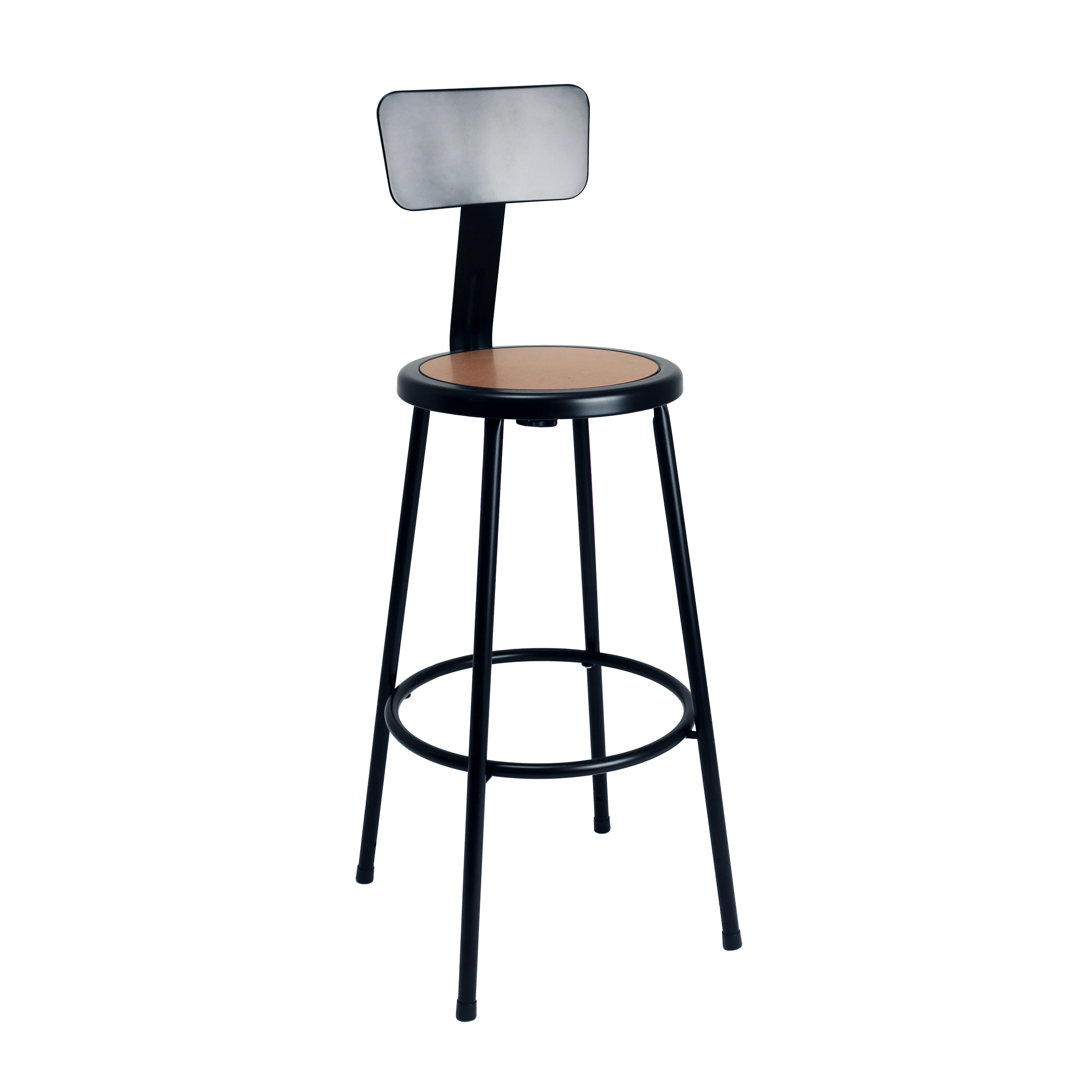 Felix  Steel Stool with Backrest,  Assembly Ready Hampden Furnishings Seat 