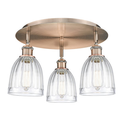 Bianey Glass Flush Mount