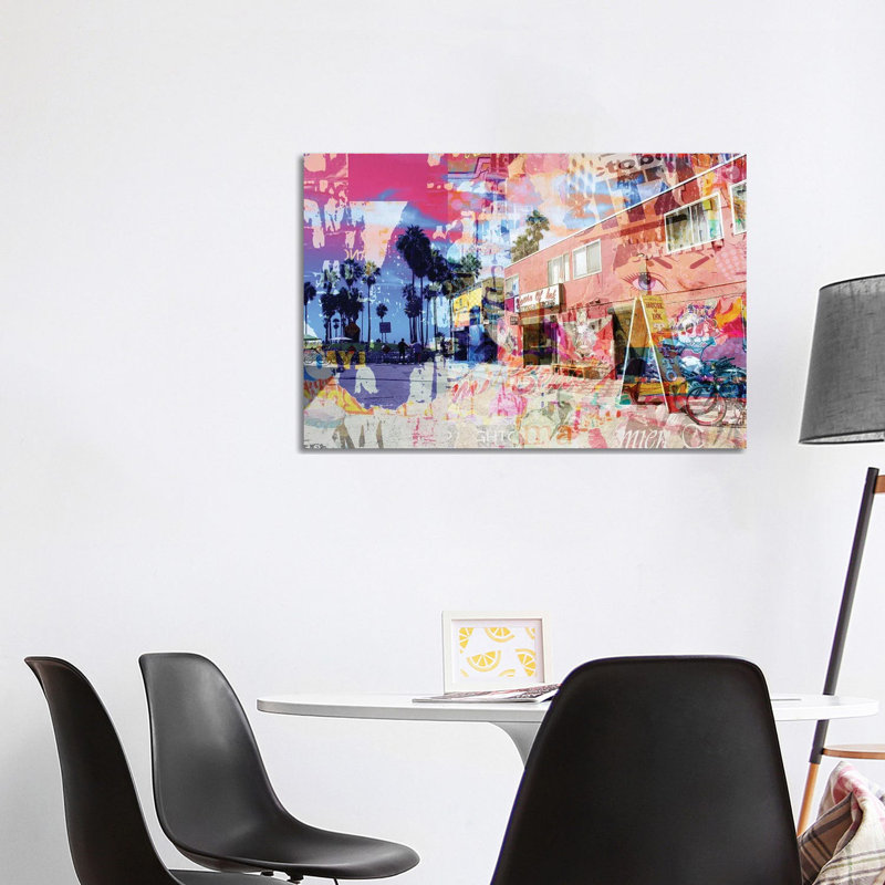 One Summer Day at Venice Beach IV by Irena Orlov - 1 Piece Wrapped Canvas Wall Art, 101.6 cm H x 66.04 cm W x 3.175 cm D