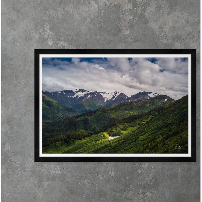 View From Mt. Alyeska Tram Ii Print