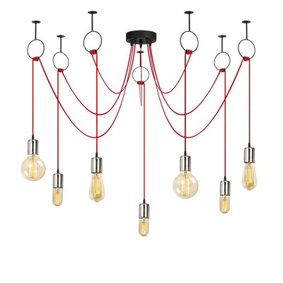 Luminaire suspendu à 7 lumières Aidrianna