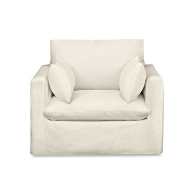 Luna Slipcovered Chair and a Half